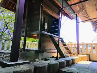 八幡社（大牧）の本殿・本堂