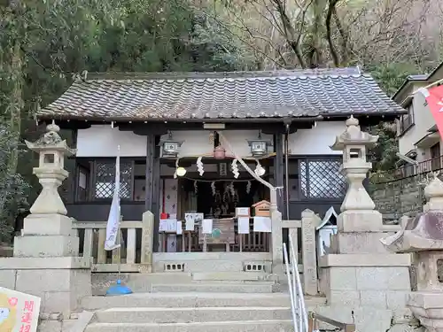 氷室神社の本殿・本堂