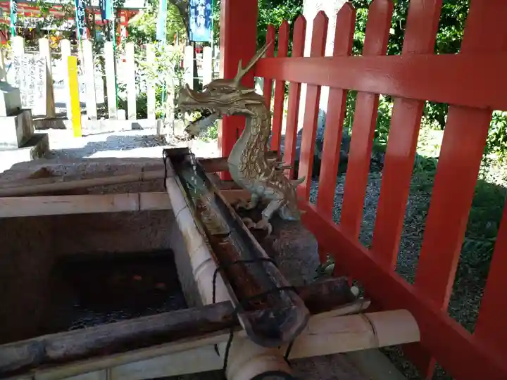 阿須賀神社の手水舎