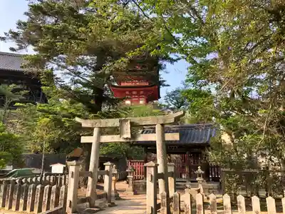 荒胡子神社の鳥居