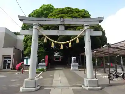 金ヶ作熊野神社の鳥居