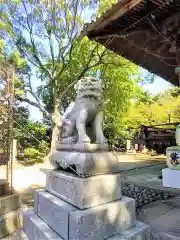 福島八幡宮の狛犬