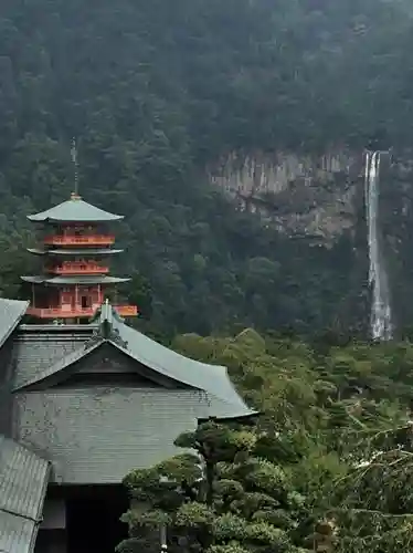 青岸渡寺の景色