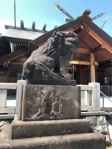 石濱神社の狛犬