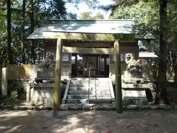 竹大與杼神社の本殿・本堂