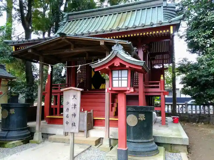 武蔵一宮氷川神社の末社・摂社