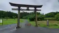 人穴浅間神社の鳥居