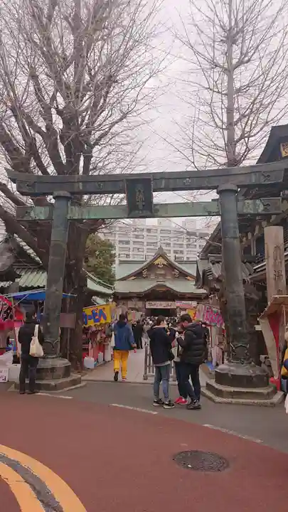 湯島天満宮の鳥居