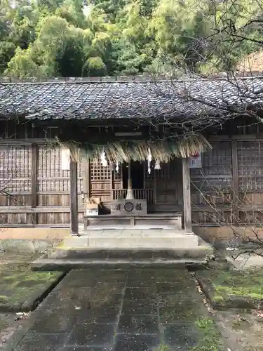 推惠神社の本殿