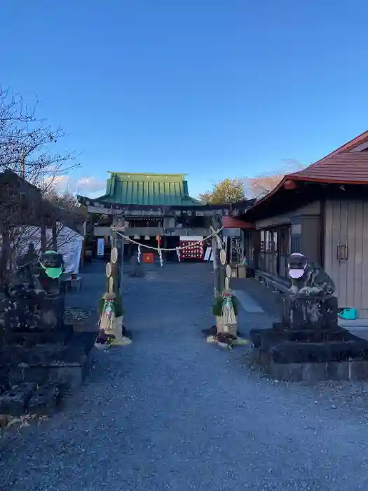 森友瀧尾神社の鳥居