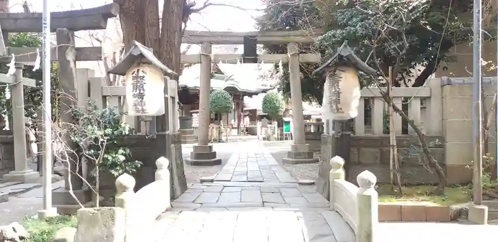 小野照崎神社の鳥居