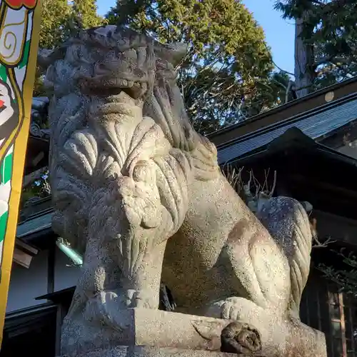 鸕宮神社の狛犬