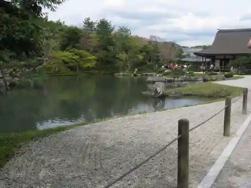 天龍寺の庭園