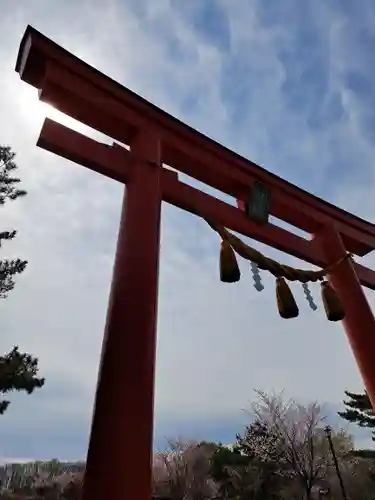 樽前山神社の鳥居