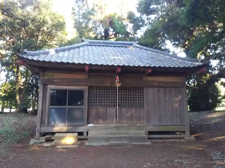 鹿島神社の本殿・本堂