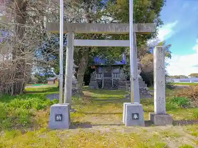 八幡社(元赤目)の鳥居