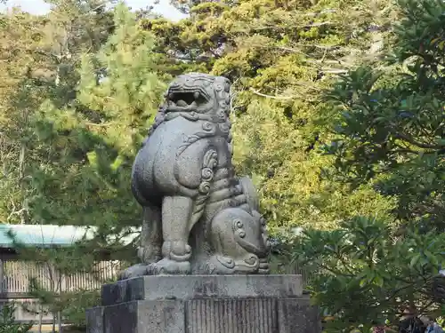 氣多大社の狛犬