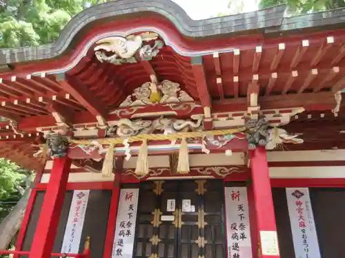 部田神社の本殿