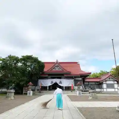 釧路一之宮 厳島神社の本殿・本堂