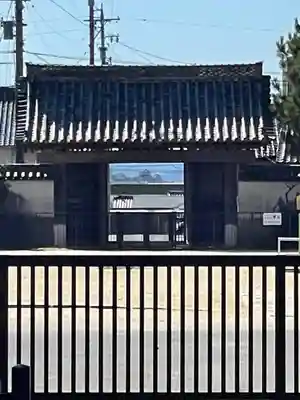 大樹寺(松安院大樹寺)の山門・神門