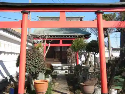 岩槻大師彌勒密寺の鳥居