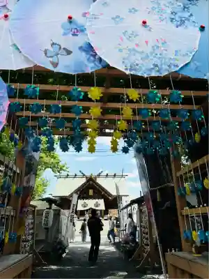 札幌諏訪神社の山門・神門