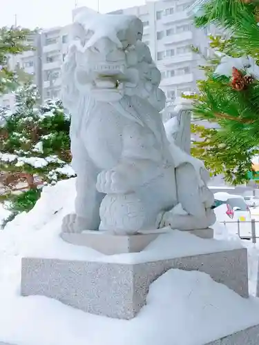 発寒神社の狛犬