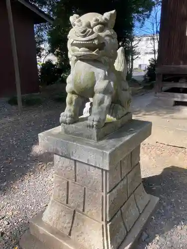 久伊豆神社の狛犬