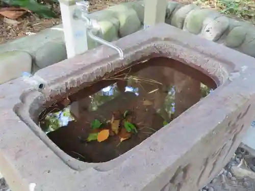 諸口神社の手水