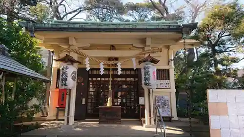 駒込妙義神社の本殿・本堂