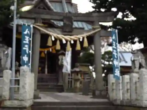 八王子神社の鳥居