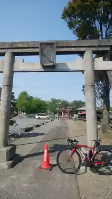 古尾谷八幡神社の鳥居