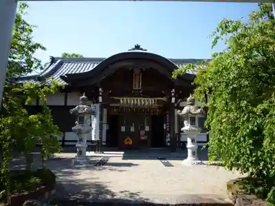 比佐豆知神社の本殿・本堂