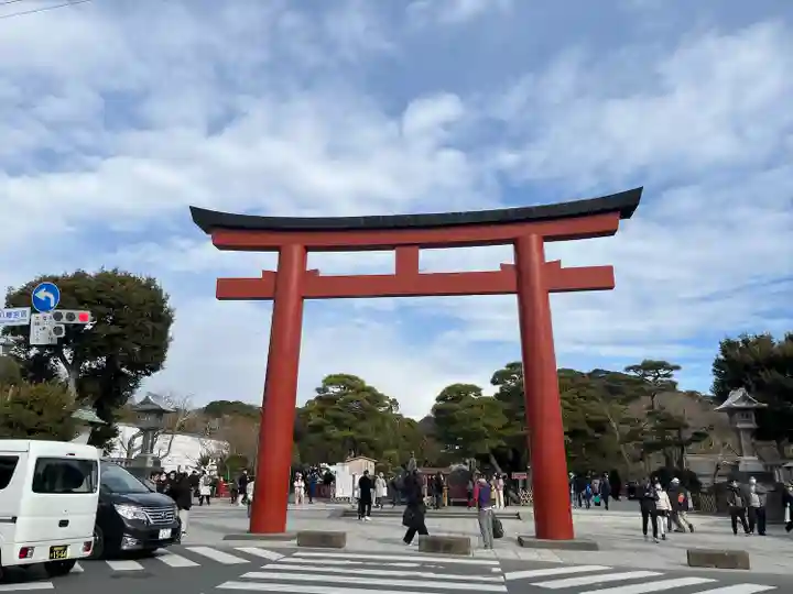 鶴岡八幡宮の鳥居