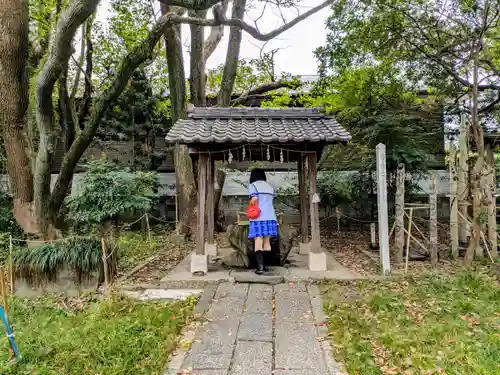 刺田比古神社の手水舎
