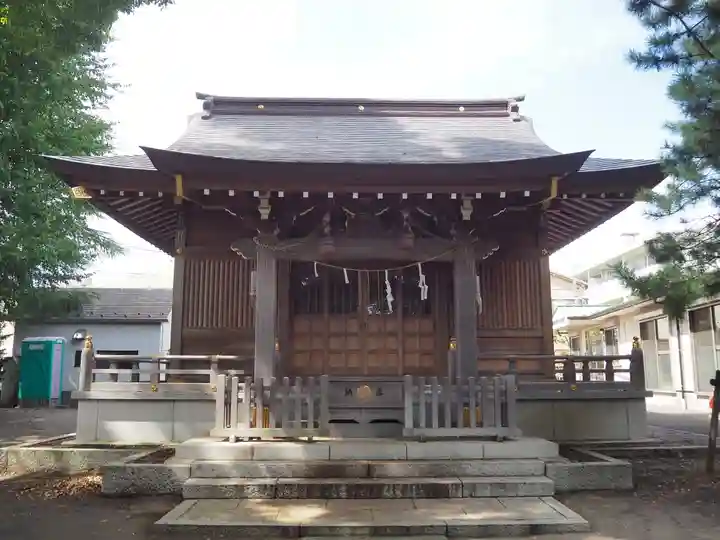 大松氷川神社の本殿・本堂