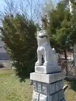 潮見ヶ岡神社の狛犬