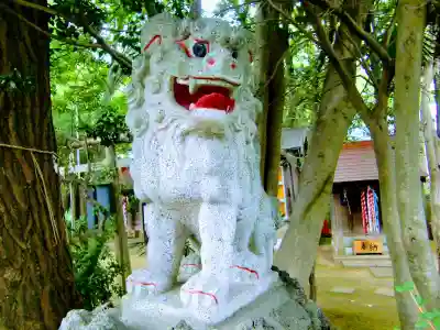 厳島神社（港町弁財天）の狛犬