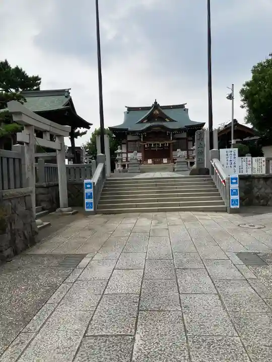 真土神社の本殿・本堂