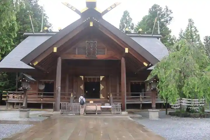 開成山大神宮の本殿・本堂