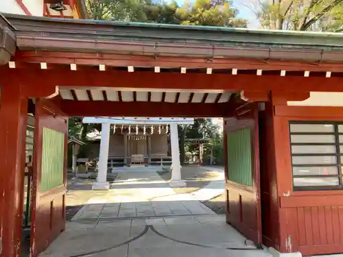 大國魂神社の山門・神門