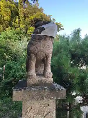 賀茂神社の狛犬