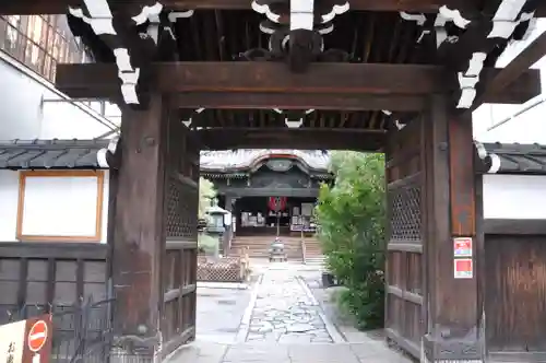 行願寺（革堂）の山門・神門