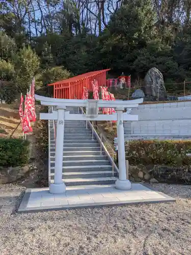 倶利加羅不動寺の鳥居