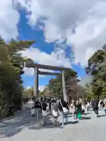 伊勢神宮内宮(皇大神宮)の鳥居