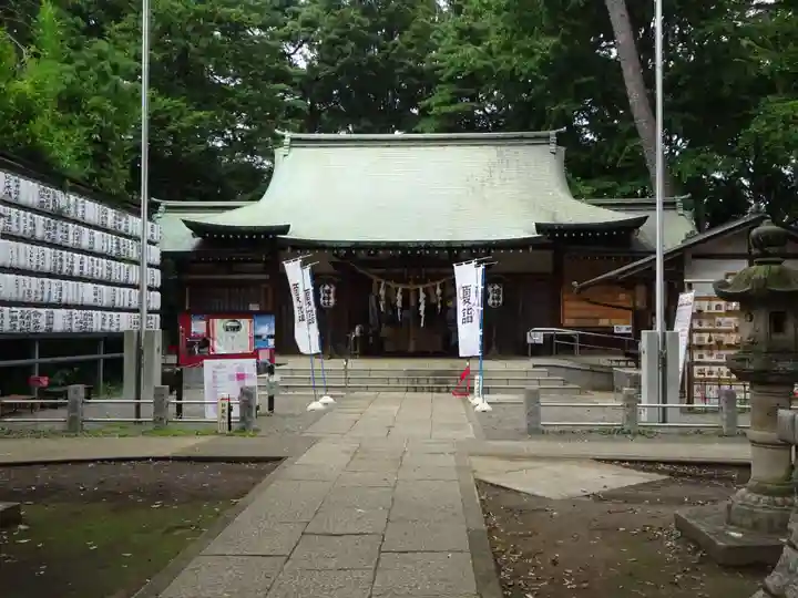 下高井戸八幡神社の本殿・本堂