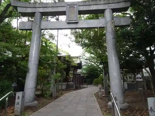 熊野道祖神社の鳥居