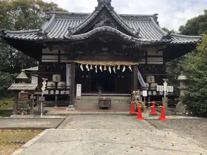 神野神社　正八幡宮の本殿