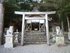 小川郷神社の鳥居