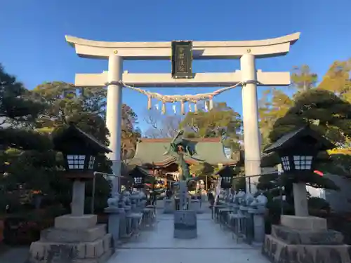 田村神社の鳥居